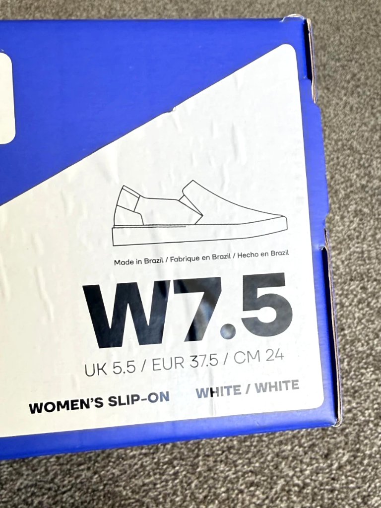 Thousand Fell Women's Slip-On White Lime Sneakers Size 7.5 Nib — image 8 of 8
